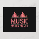 Search for me postcards Music