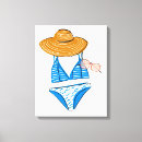 Search for blue canvas prints Summer