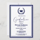 Search for navy blue border invitations Simple