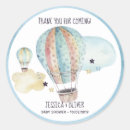 Search for watercolor hot air balloon stickers Its a boy
