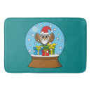 Search for santa claus bath mats Xmas