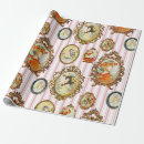 Search for vintage art wrapping paper Stylish