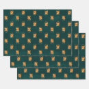 Search for green and gold wrapping paper Decoupage