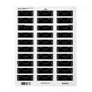Search for art deco wedding return address labels Minimalist