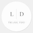 Search for monogram favour stickers Chic