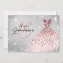 Search for digital quinceanera invitations Pink