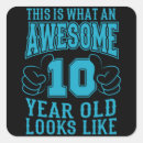 Search for 10 year old stickers Boy