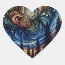 Search for heart shaped tree stickers Blue