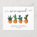 Search for cactus moving announcement cards We have moved
