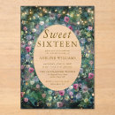 Search for enchanted sweet 16 invitations For her