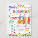 Search for trampoline park invitations Bouncy castle