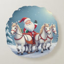 Search for white horse cushions Snow