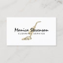 Search for residential cleaning services business cards Commercial