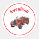 Search for firetruck birthday party stickers Boy