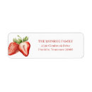 Search for strawberry return address labels Strawberry baby shower