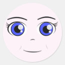 Search for girls face stickers Cute