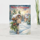 Search for mailbox christmas cards Xmas