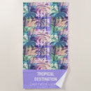 Search for palm trees beach towels Colourful