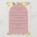 Search for pink lemonade baby shower invitations Summer