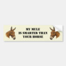 Search for mules bumper stickers Equine