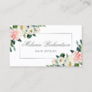 Search for hair stylist appointment cards Elegant