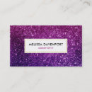Search for gemstones business cards Purple