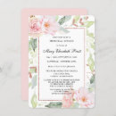 Search for floral memorial service invitations Remembrance