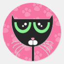 Search for pink cat paw stickers Cute