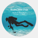 Search for divers labels Underwater