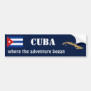 Search for cuba bumper stickers World flags