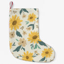 Search for sunflower christmas stockings Pattern