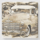 Search for vintage truck coasters Chevy