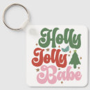 Search for holly key rings Xmas