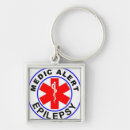 Search for epilepsy key rings Alert