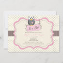Search for hoot invitations Pink