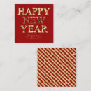 Search for business new years cards Black and gold