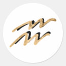 Search for signs and symbols stickers Black