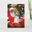 Search for hound christmas cards Beagle