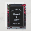 Search for gothic wedding save the dates Dark