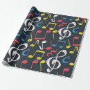 Search for music wrapping paper Choir
