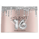 Search for silver glitter gift bags Birthday