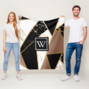 Search for faux rose gold glitter blankets Marble