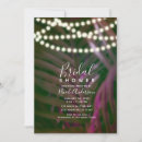 Search for palm leaves bridal shower invitations Elegant