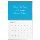 Search for in text calendars Blue