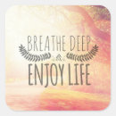 Search for breathe quotes stickers Happiness