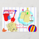 Search for sand castle birthday invitations For kids