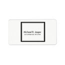 Search for simplistic labels Black and white