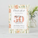 Search for peach and mint invitations Green