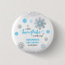 Search for silver snowflake badges For her