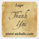 Search for gold thankyou stickers Minimalist